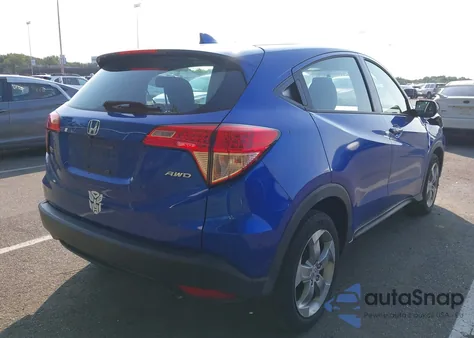 2018 Honda Hr-V Lx из США, поврежденный, VIN 3CZRU6H32JM703539